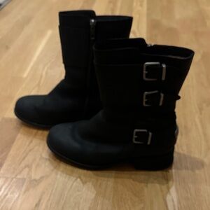 UGG Women’s Black Boots with Buckles
